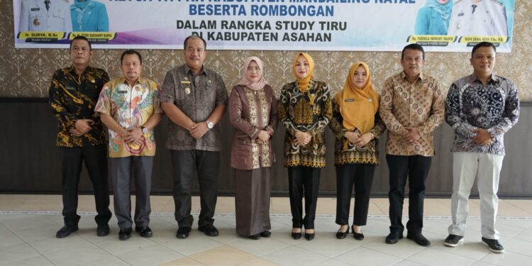 Kunker TP PKK Mandailing Natal ke Asahan Dalam Rangka Study Tiru