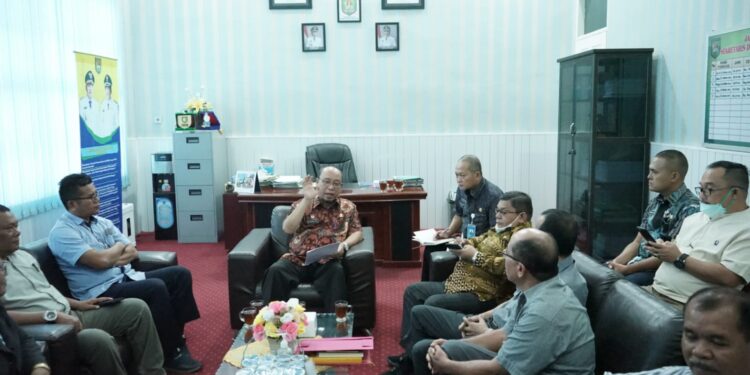 Sekdakab Asahan terima Audiensi LP3K