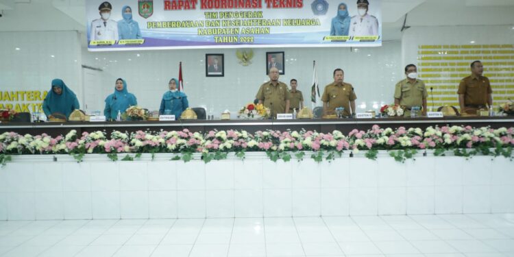 Sekdakab Asahan Buka Rakornis PKK Bulan Oktober 2022