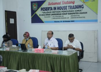 Sekdakab Asahan Buka In House Training Validasi Metode Pengujian Kimia DLH Asahan