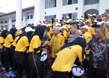 Bupati Lepas 302 Atlet dan Official Kontingen Asahan Pada Porprovsu XI Tahun 2022