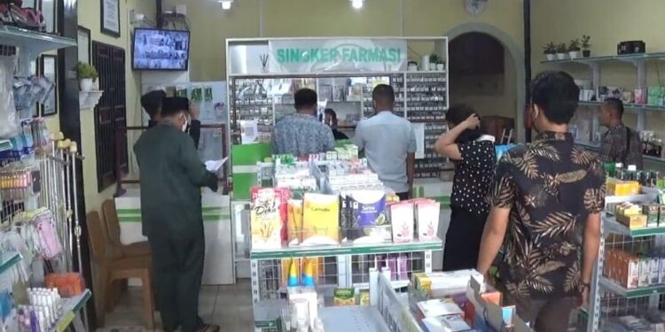 Temukan Apotek Simpan Obat Sirup, Polisi dan Dinkes Lingga Imbau Untuk Disimpan Tidak Dijual