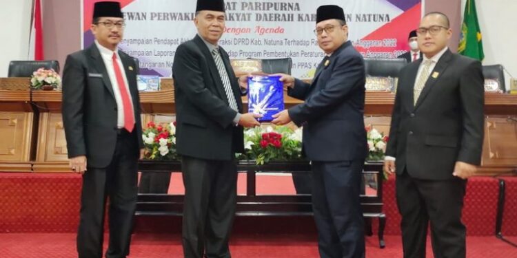 DPRD Natuna Bahas Tiga Agenda Pada Sidang Paripurna