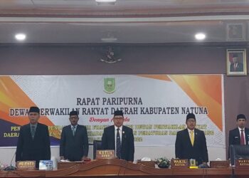 APBD Perubahan Natuna 2022 Disahkan, Berikut Pandangan Fraksi PPDN