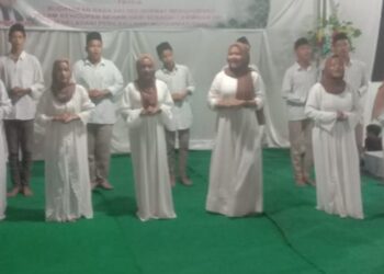 Camat Pulau Rakyat Apresiasi Remaja Mushola Al Muttaqin Gelar Maulid