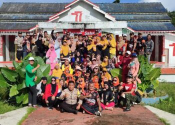 MPC PP Natuna Gelar Senam Bersama Peringati Hari Sumpah Pemuda ke- 94