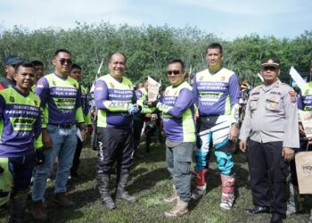Wakil Bupati Asahan Lepas Peserta Trail Advanture