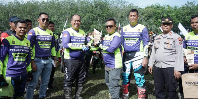 Wakil Bupati Asahan Lepas Peserta Trail Advanture