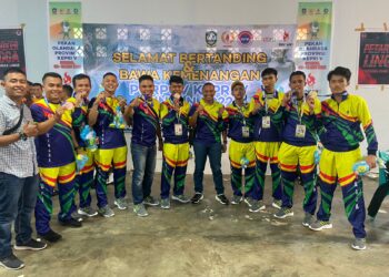 Kickboxing Lingga Sabet 2 Emas 2 Perak dan 5 Perunggu