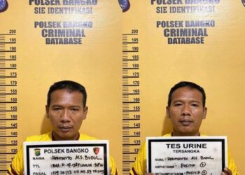 Kedapatan Bawa Sabu, Oknum ASN Rohil Dibekuk Polisi