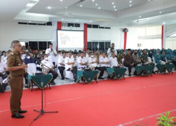 Tim Penilai Kecamatan Terbaik Tingkat Provsu Lakukan Penilaian di Asahan
