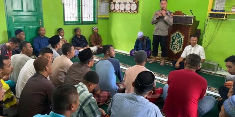 Kapolres Lingga Temui Napi di Lapas Dabo
