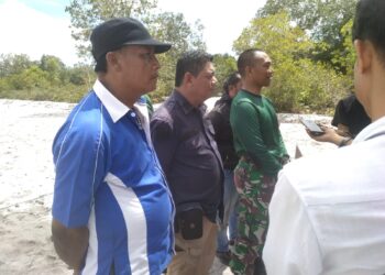 Marinir Puslatpurmar 9 Dabo, Ajarkan Wartawan Cara Menembak