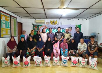 PASSAK Kembali Salurkan Bantuan Beras ke Warga Kurang Mampu