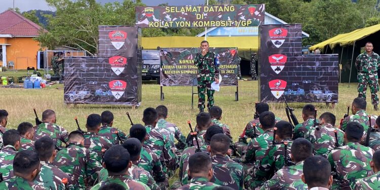 Batalyon Komposit Gardapati I Natuna Amankan Natuna Dari Serangan Musuh