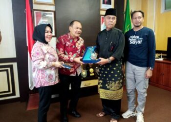 Dapat Kunjungan Dari Uniba, Wan Siswandi: Pemda Natuna Konsen Sektor Kesehatan