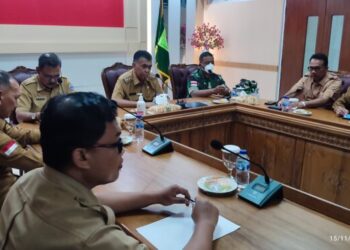 Bupati Pimpin Rakor Persiapan PLBN Serasan Perbesar