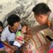 Kapolres dan Ketua Cabang Bhayangkari Lingga Beri Tali Asih