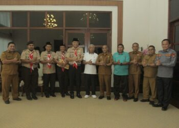Kwarcab Gerakan Pramuka Asahan Audiensi dengan Bupati