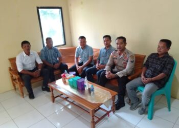 Hadirkan Pemilu 2024 Aman dan Kondusif, Panwascam Hadir di Mako Polsek Serasan