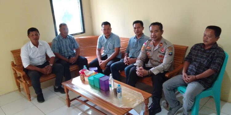 Hadirkan Pemilu 2024 Aman dan Kondusif, Panwascam Hadir di Mako Polsek Serasan