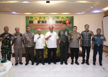 Bupati Asahan Ikuti Raker Anev dan Saber Pungli UPP Provsu