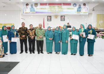 Sekda Buka Rakornis TP PKK Kabupaten Asahan