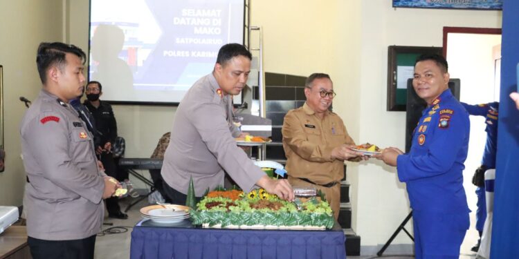 Tempati Kantor Baru Satpolairud, Polres Karimun Gelar Tasykuran