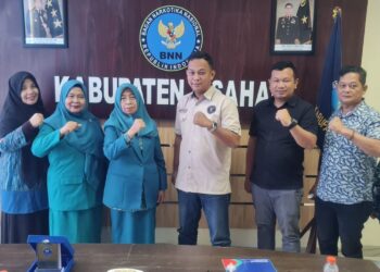 TP PKK Asahan dan BNNK Asahan Tanda Tangani Nota Kesepahaman