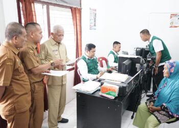 Bupati Asahan Launching Pelayanan Adminduk di Kecamatan Buntu Pane