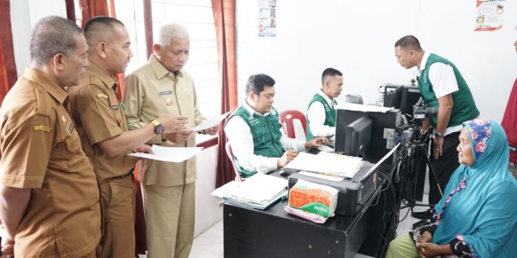 Bupati Asahan Launching Pelayanan Adminduk di Kecamatan Buntu Pane