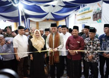 Wagubsu Resmikan Masjid Al-Muhajirin Kelurahan Sei Renggas
