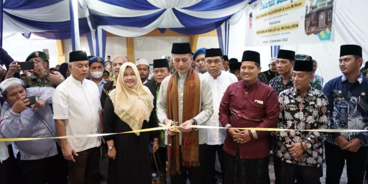 Wagubsu Resmikan Masjid Al-Muhajirin Kelurahan Sei Renggas