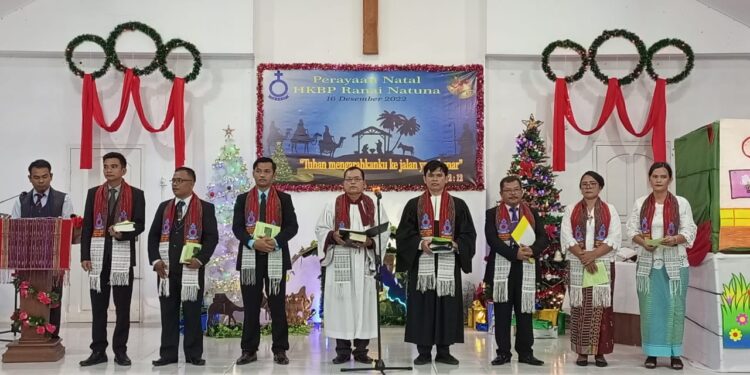 Semarak Natal 2022 Gereja HKBP di Natuna
