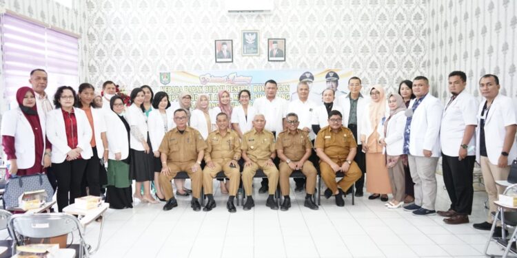 Silaturahmi Dengan Dokter, Bupati Asahan Kunjungi UPTD RSUD HAMS Kisaran