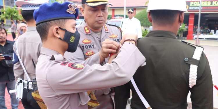 Polres Karimun Gelar Pasukan Ops Lilin Seligi 2022