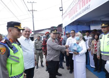 Forkopimda Kabupaten Asahan Hadiri Open Hause di Kediaman Danlanal TB/AS