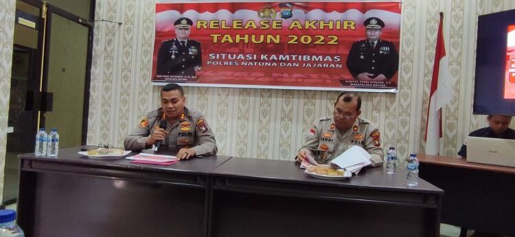 Kapolres Natuna : Tahun 2022 kasus Persetubuhan Dibawah Umur Paling Tertinggi