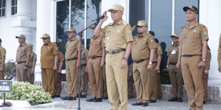 Apel Pertama di Tahun 2023 Bupati Asahan Minta ASN Bekerja Lebih Baik