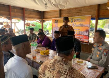 Jumat Curhat, Kapolres Lingga Tampung Keluhan Warga Singkep Selatan