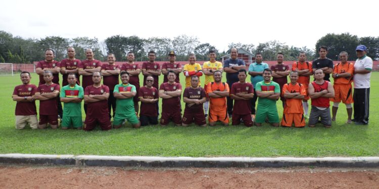 Wakil Bupati Asahan Hadiri Kegiatan Senam dan Laga Sepakbola
