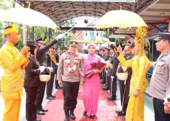 Polres Karimun Pisah Sambut Kapolres Baru