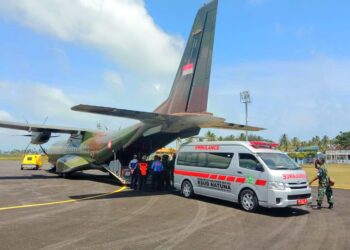 Lanud RSA Bantu Evakuasi Personel TNI AD