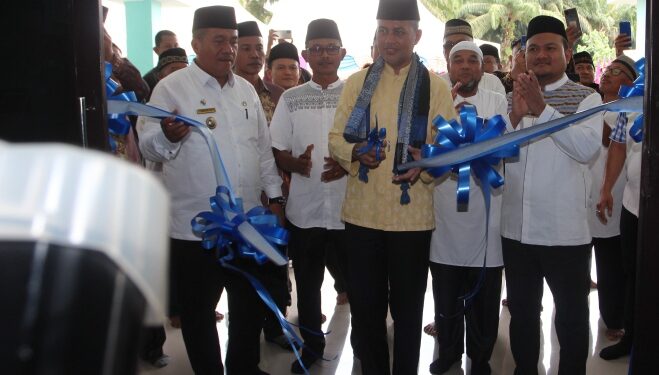 Wabub Asahan Dampingi Wagubsu Resmikan Masjid Musyahadah Rahuning II
