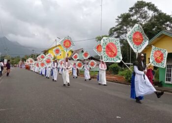 Pawai Ta’aruf Meriahkan STQH Tingkat Kabupaten Lingga ke X