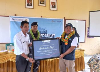 BI Kepri Gelar Sosialisasi Ekspedisi Rupiah Berdaulat 2023  di SMA 1 Subi Natuna