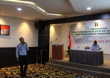 Imigrasi Karimun Sosialisasikan Pengembangan M-Paspor, Berikut Update Terbarunya !