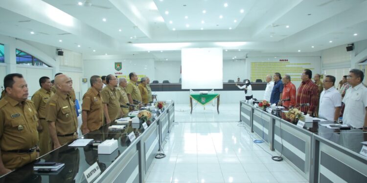 Bupati Asahan Pimpin Apel Gabungan