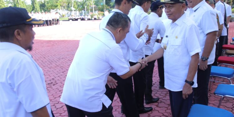 Usai Hari Raya Idul Fitri 1444 H, Bupati Asahan Pimpin Apel Gabungan