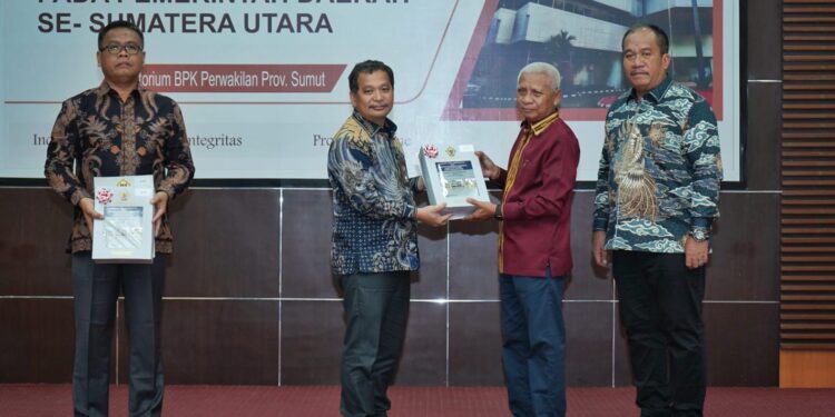 6 Kali Raih Opini WTP, Bupati Asahan Terima Laporan Hasil Pemeriksaan LKPD Tahun 2022